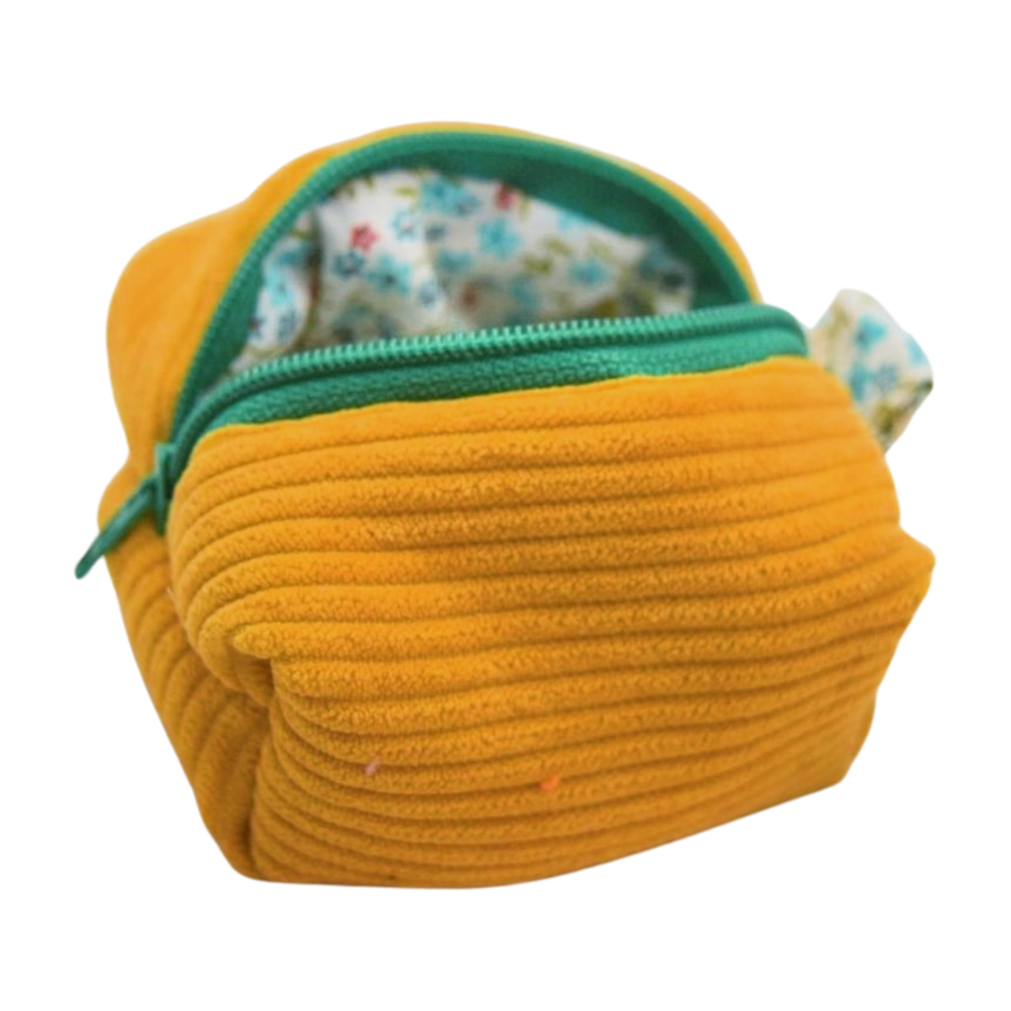 Mini zipper pouch mastard