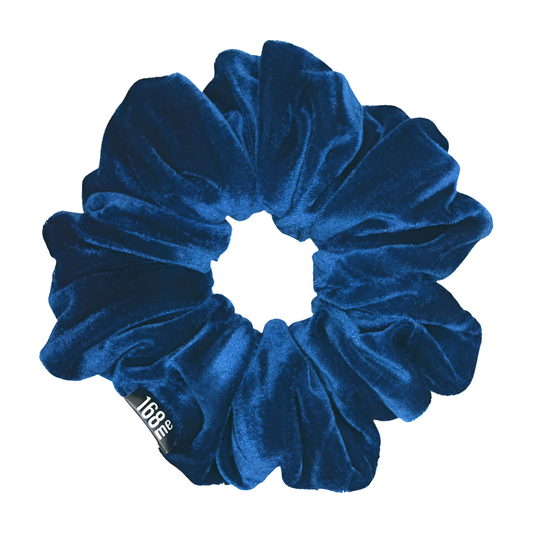 Dark blue velvet Large