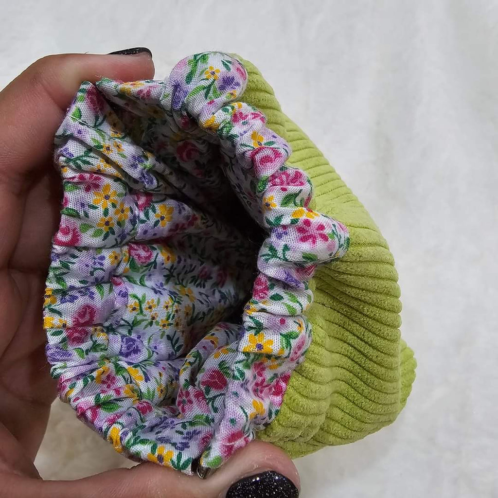 Mini Purse - Corduroy Green