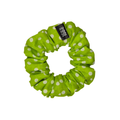 Scrunchie - Cotton Dot Green Small
