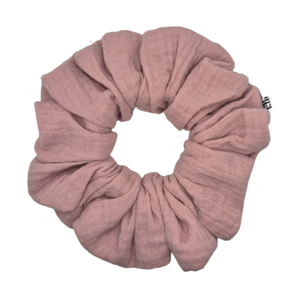 Scrunchie - Cotton Puff Pink Large