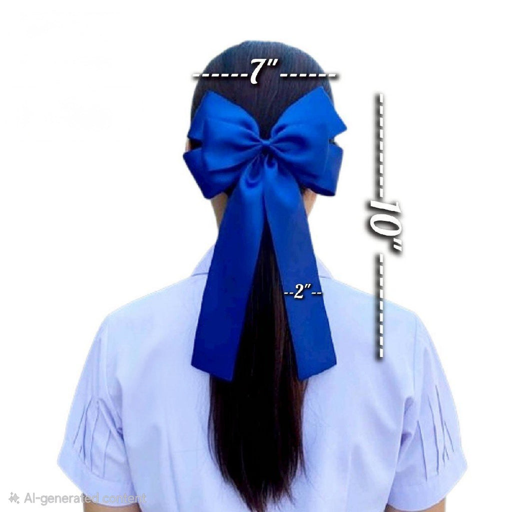 Hair Bow - Oversize Olive Butterfly