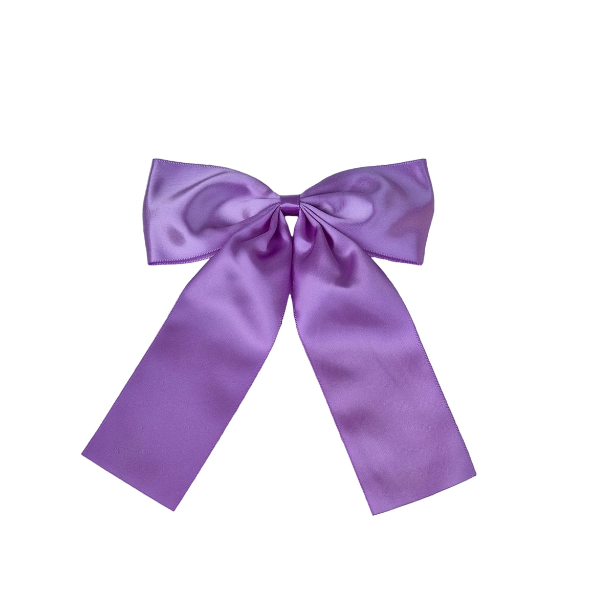 Hair Bow - Medium Purple